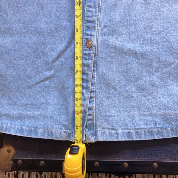 Listicle Denim Skirt - Picture 6 of 6